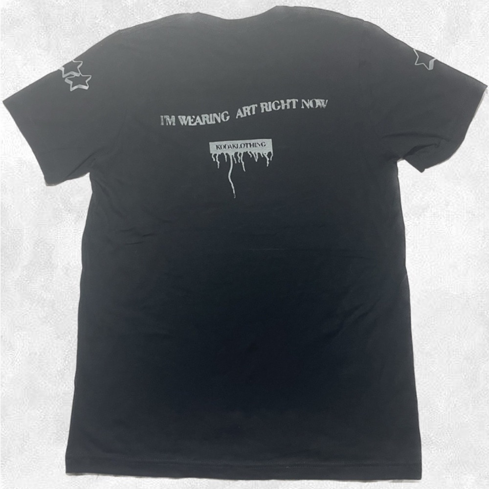 Exclusive black Koda Klothing grunge tee soft cotton & durable screen print